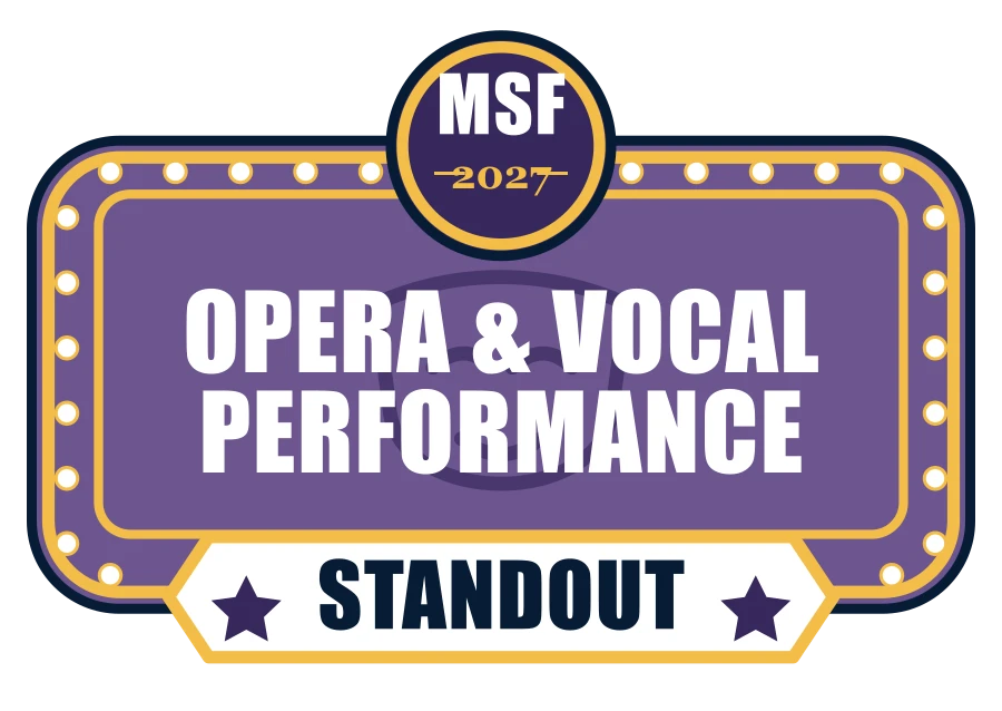 2027 MSF Opera & Vocal Performance Standout