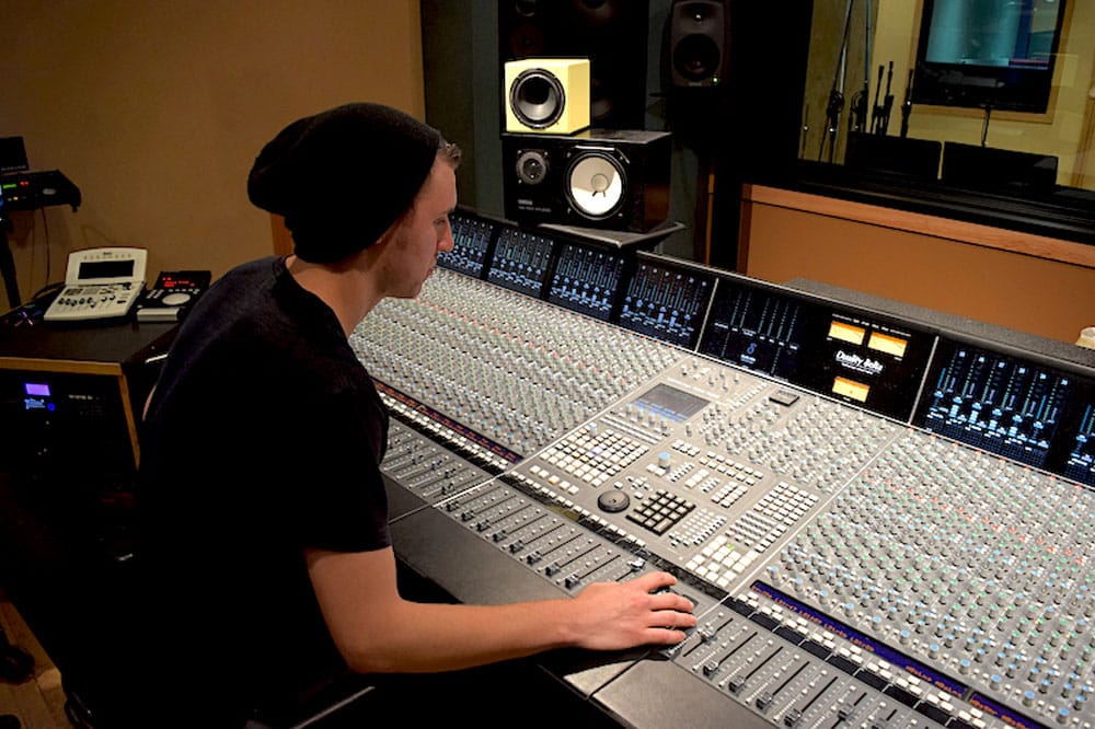 music production school student