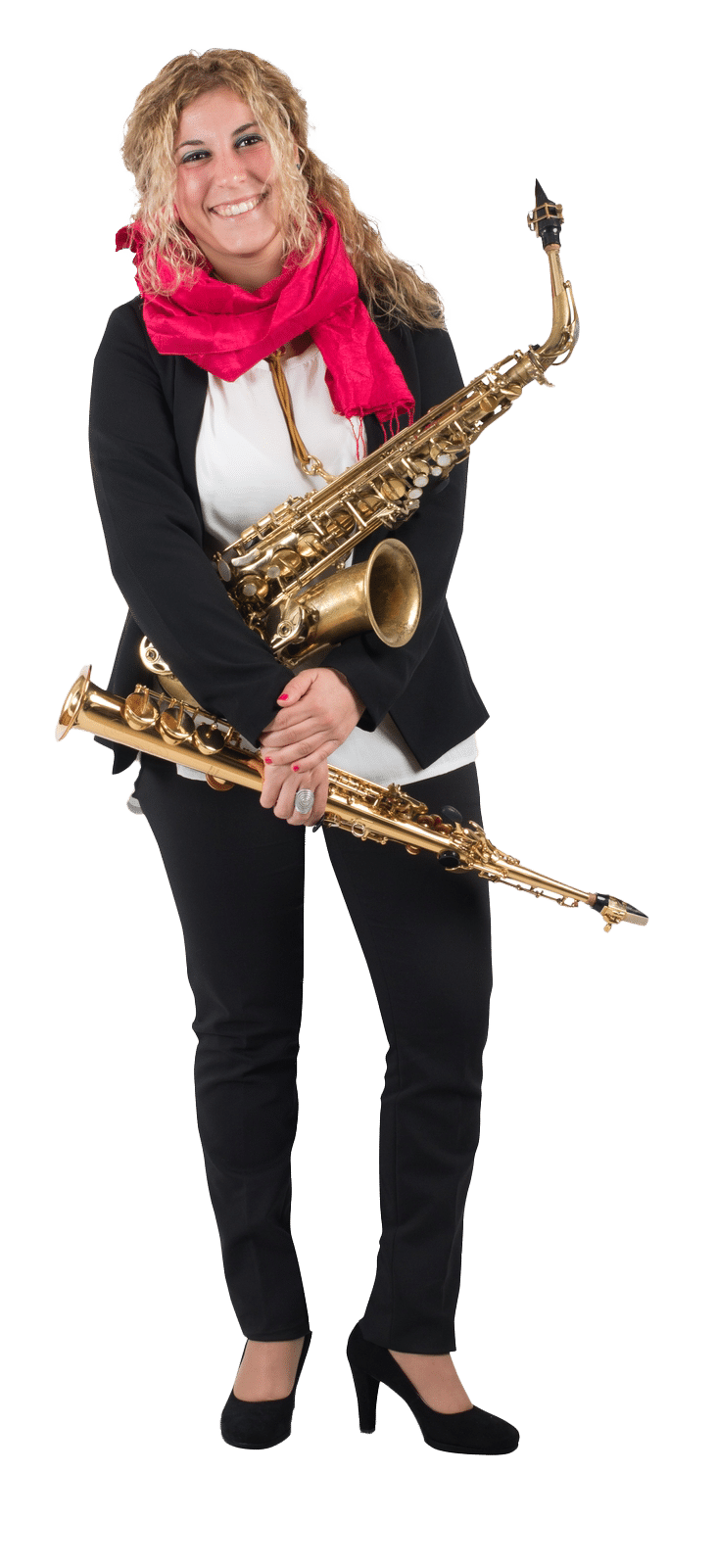 young saxophonist