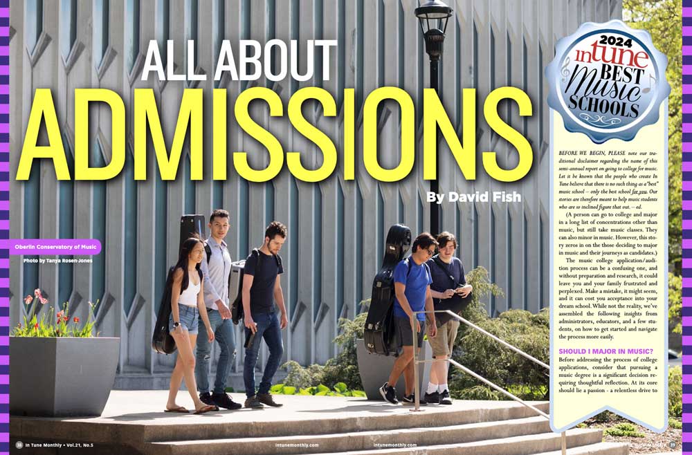Featured image for “All About Music School Admissions”