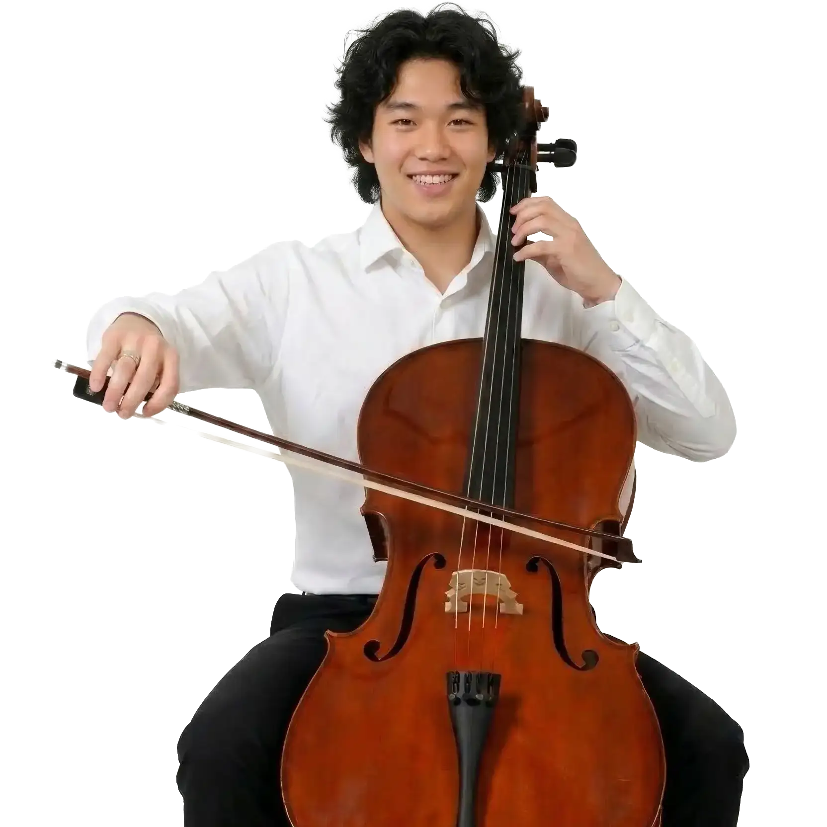Cellist receiving expert music college admissions help for conservatory applications